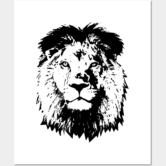 Lion Wall Art by Florin Tenica